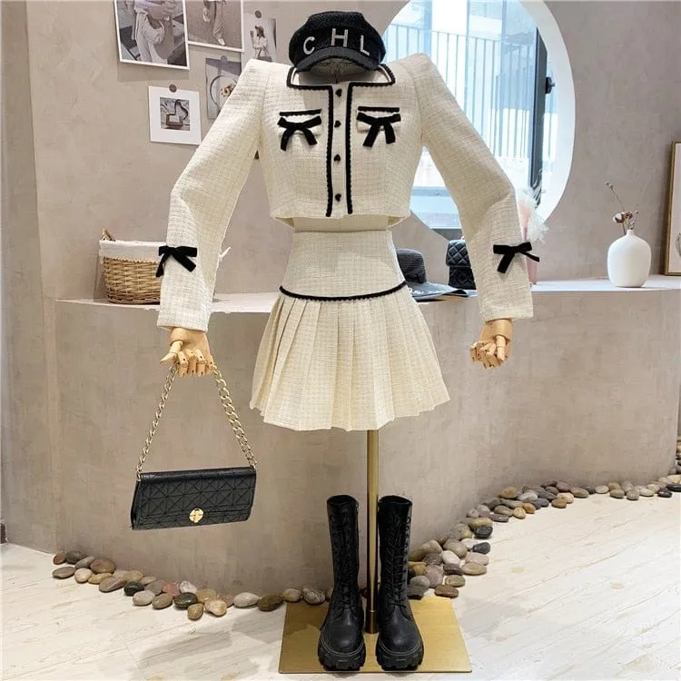 French Tweed Two Piece Set