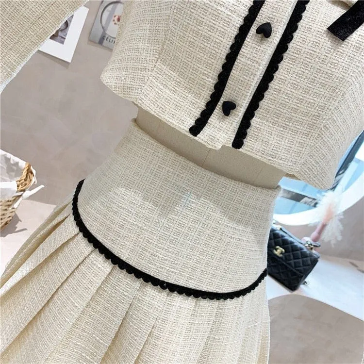 French Tweed Two Piece Set