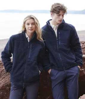 Front Row - Recycled Sherpa Fleece Jacket