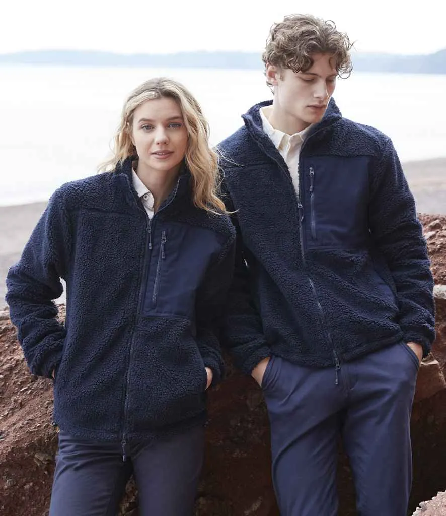 Front Row - Recycled Sherpa Fleece Jacket