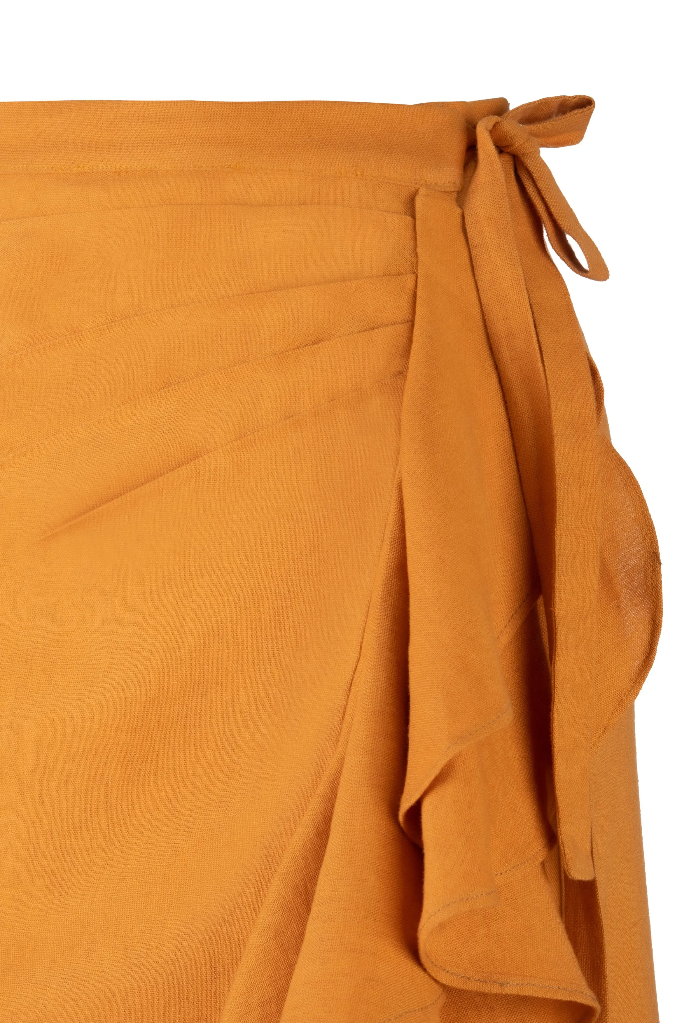 Golestan Ruffle Skirt - Canary