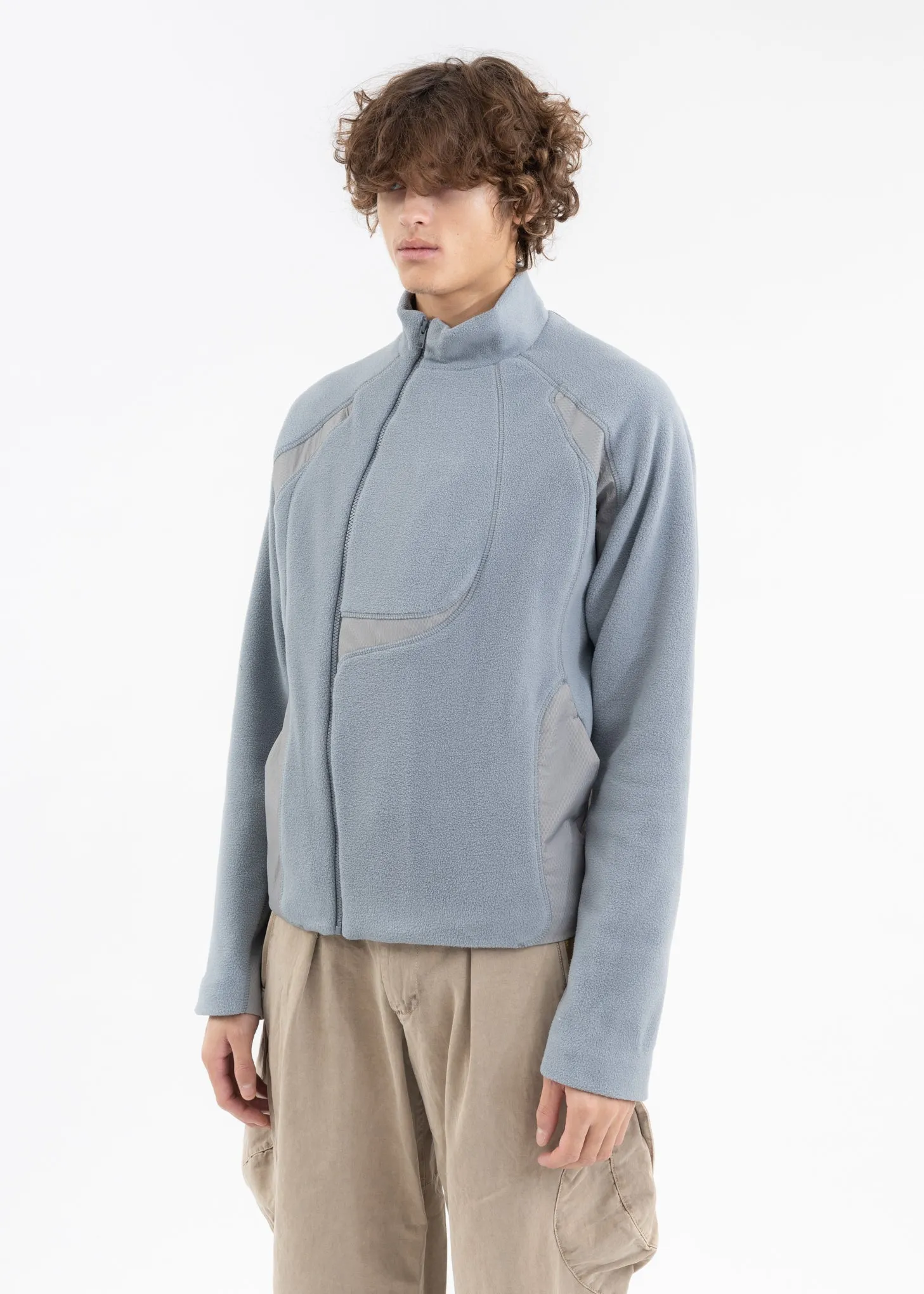 GREY FLEECE JACKET