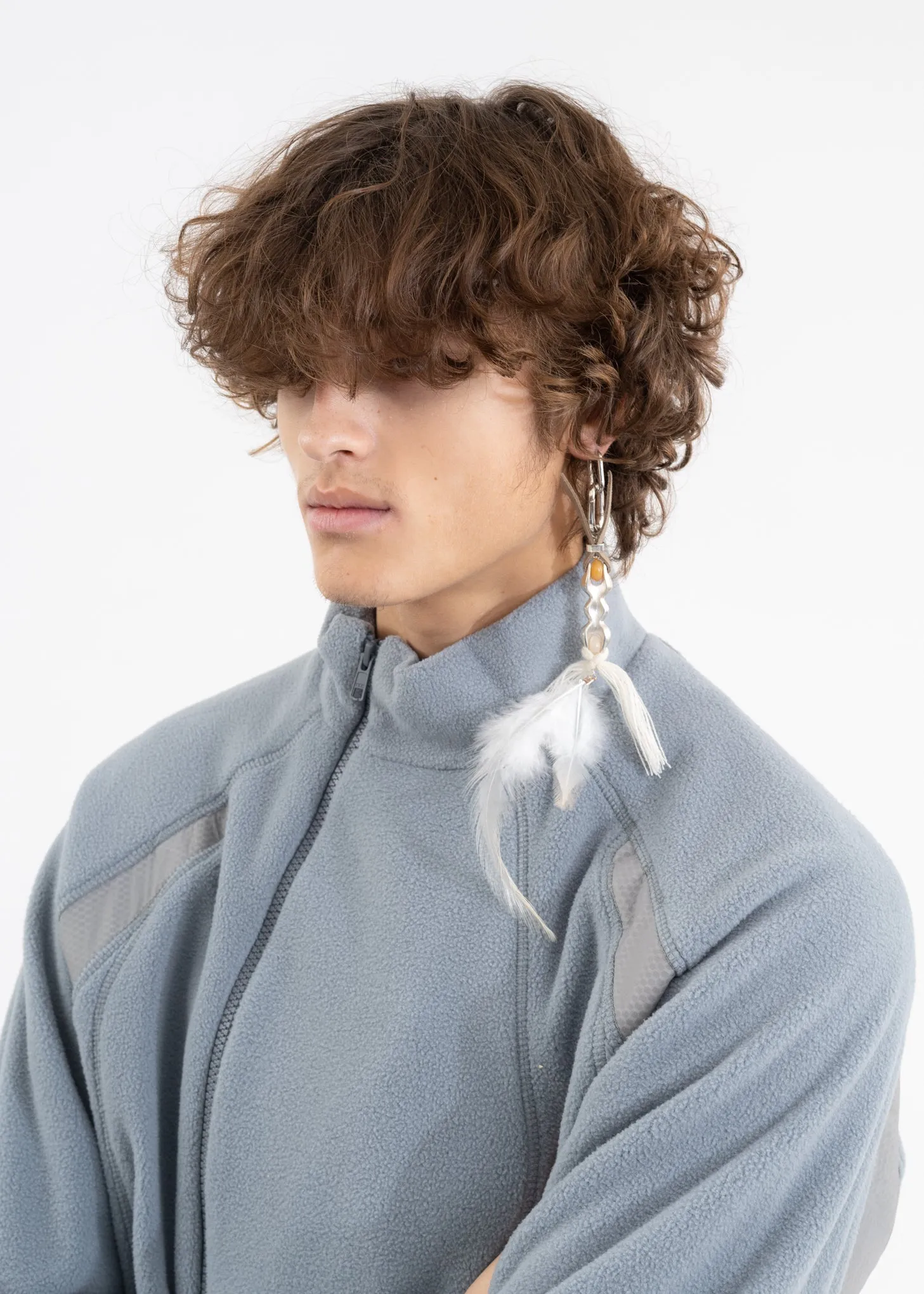 GREY FLEECE JACKET