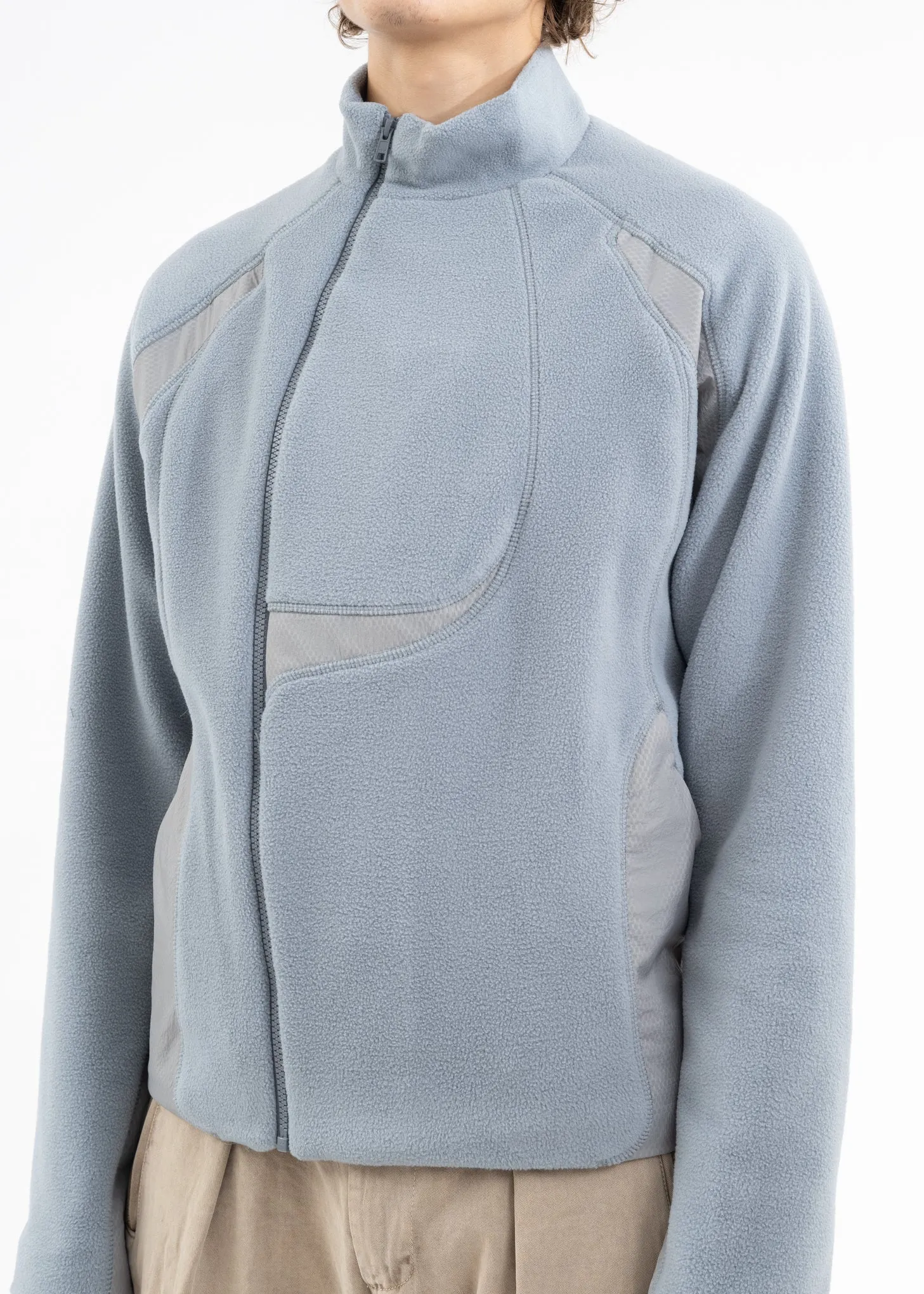 GREY FLEECE JACKET