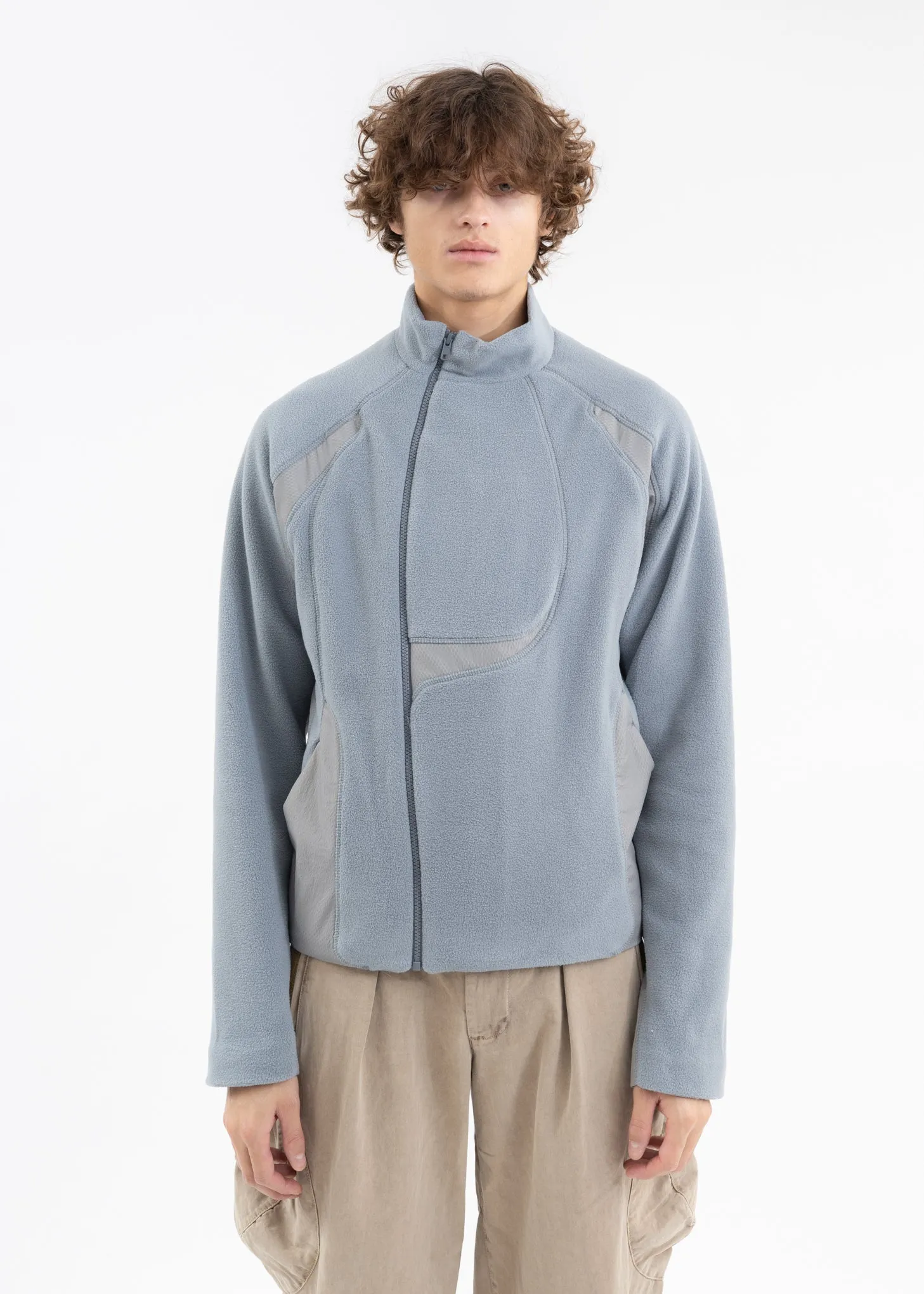 GREY FLEECE JACKET