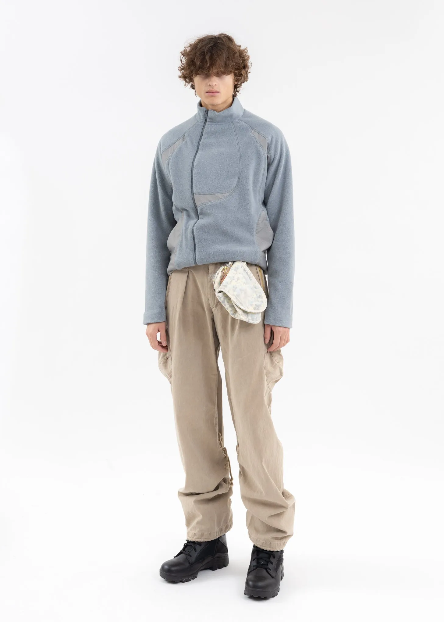 GREY FLEECE JACKET