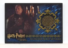 Harry Potter Chamber Secrets Argus Filch's Overcoat Costume Card HP C7 #049/665