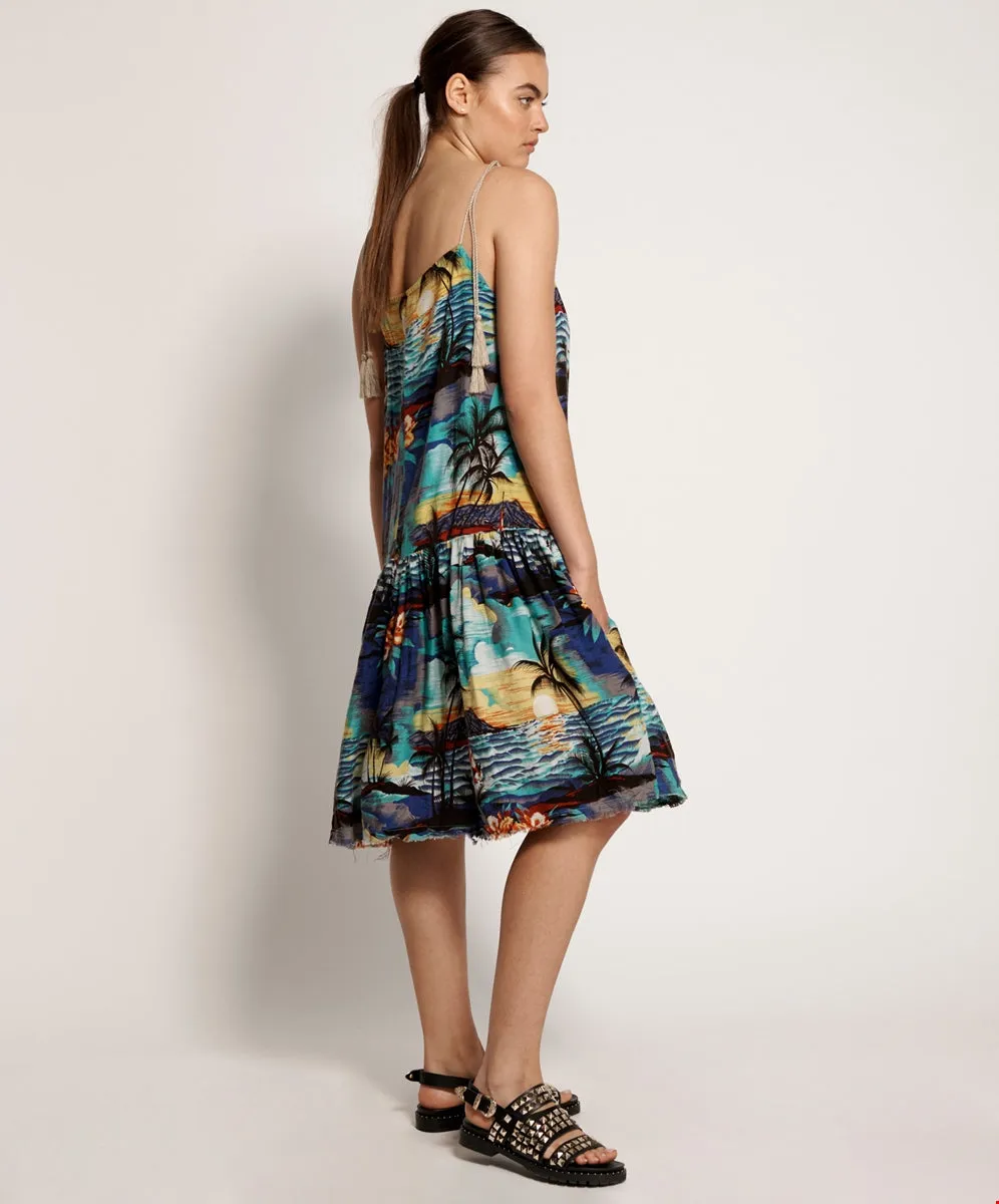 HAWAIIAN SLIP DRESS