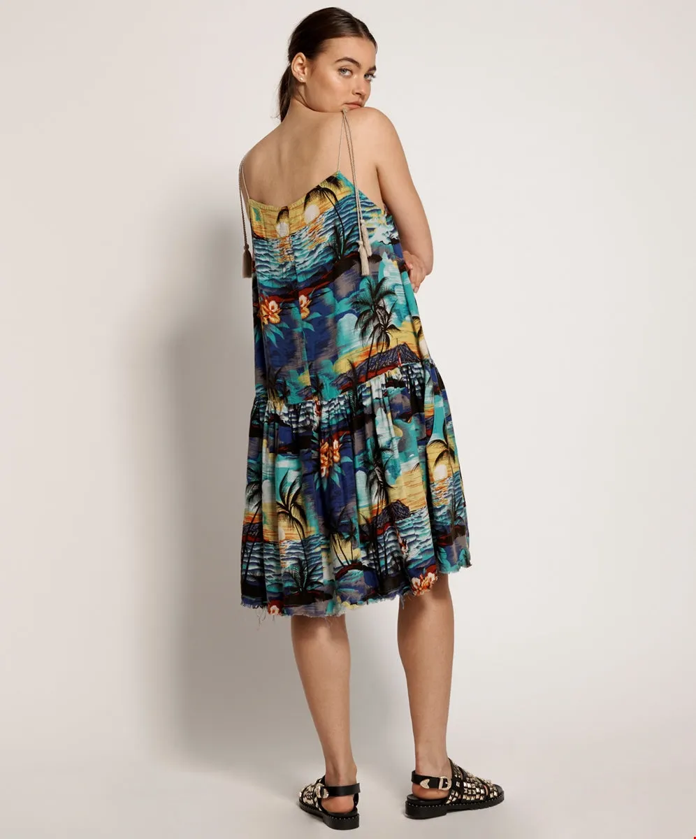 HAWAIIAN SLIP DRESS