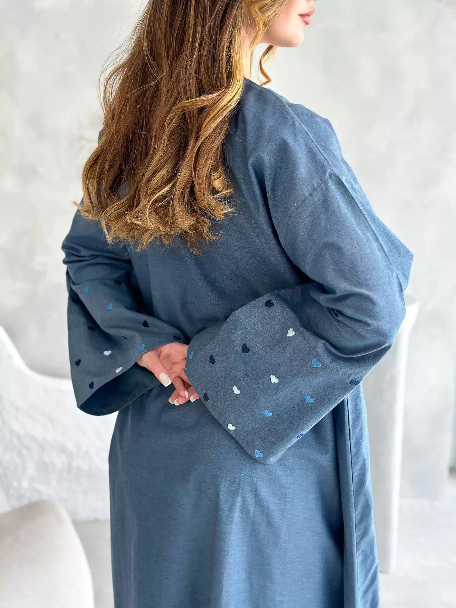 Heart Felt Embroidered Upper / Shrug