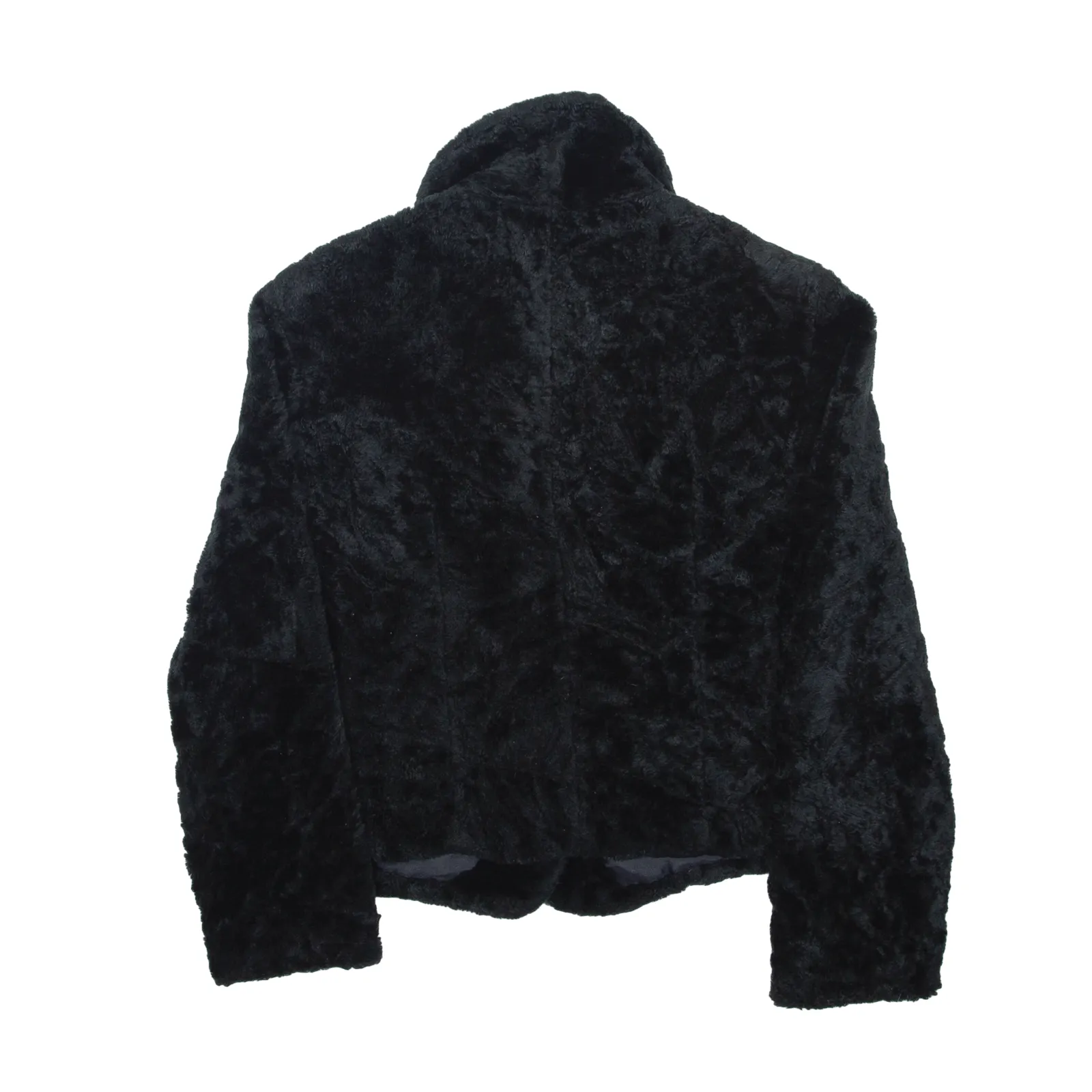 HENNES Overcoat Jacket Black 90s Womens S