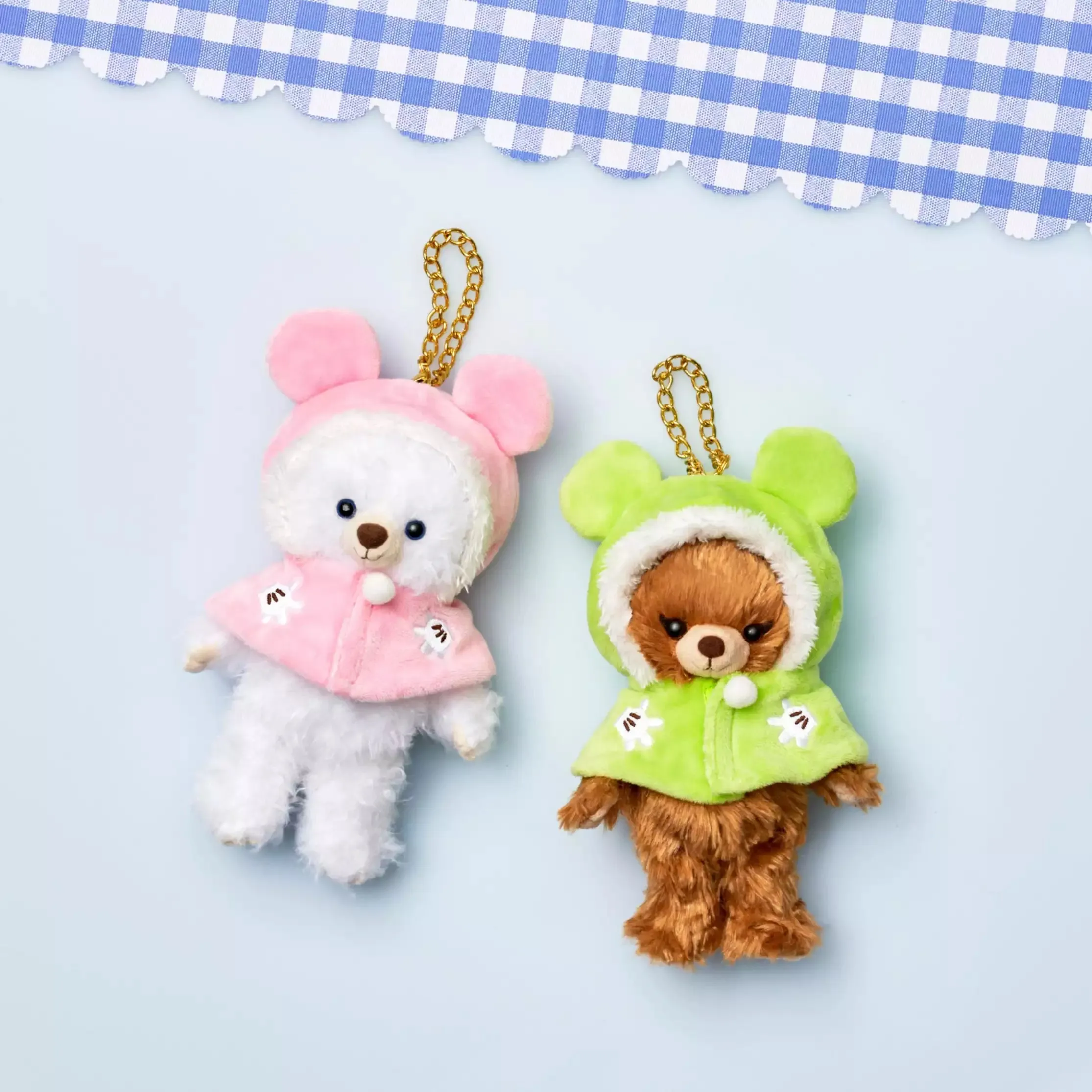 JDS - UniBearsity "Poncho Mickey" Secret Costume for Plush Keychain