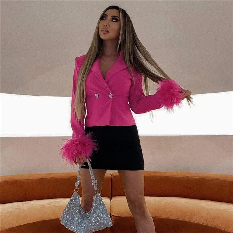 Josie Office Lady Blazer Jacket