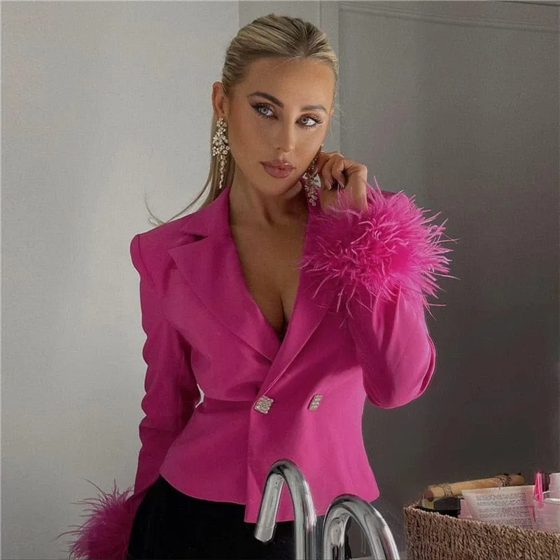 Josie Office Lady Blazer Jacket