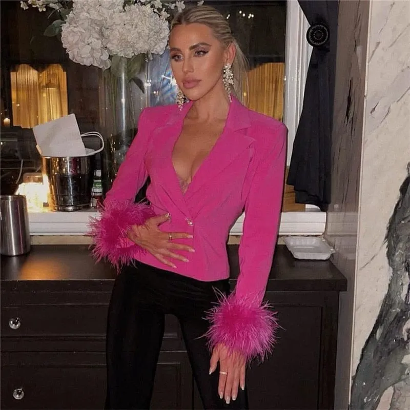 Josie Office Lady Blazer Jacket