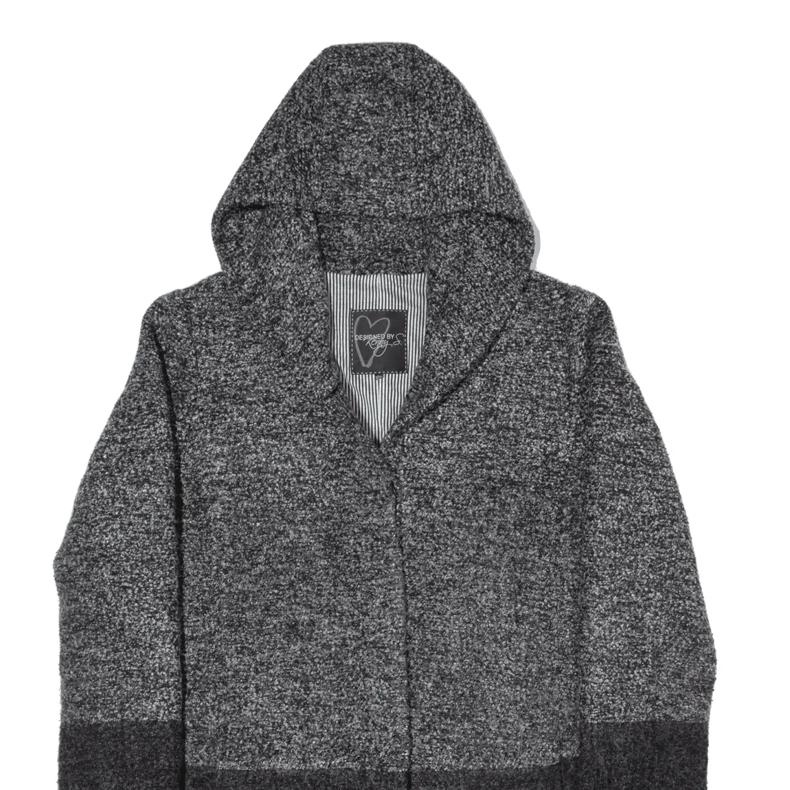KENNY S Overcoat Gilet Grey Womens L