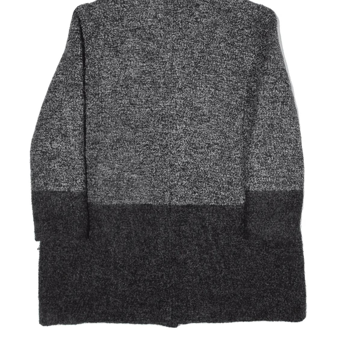 KENNY S Overcoat Gilet Grey Womens L