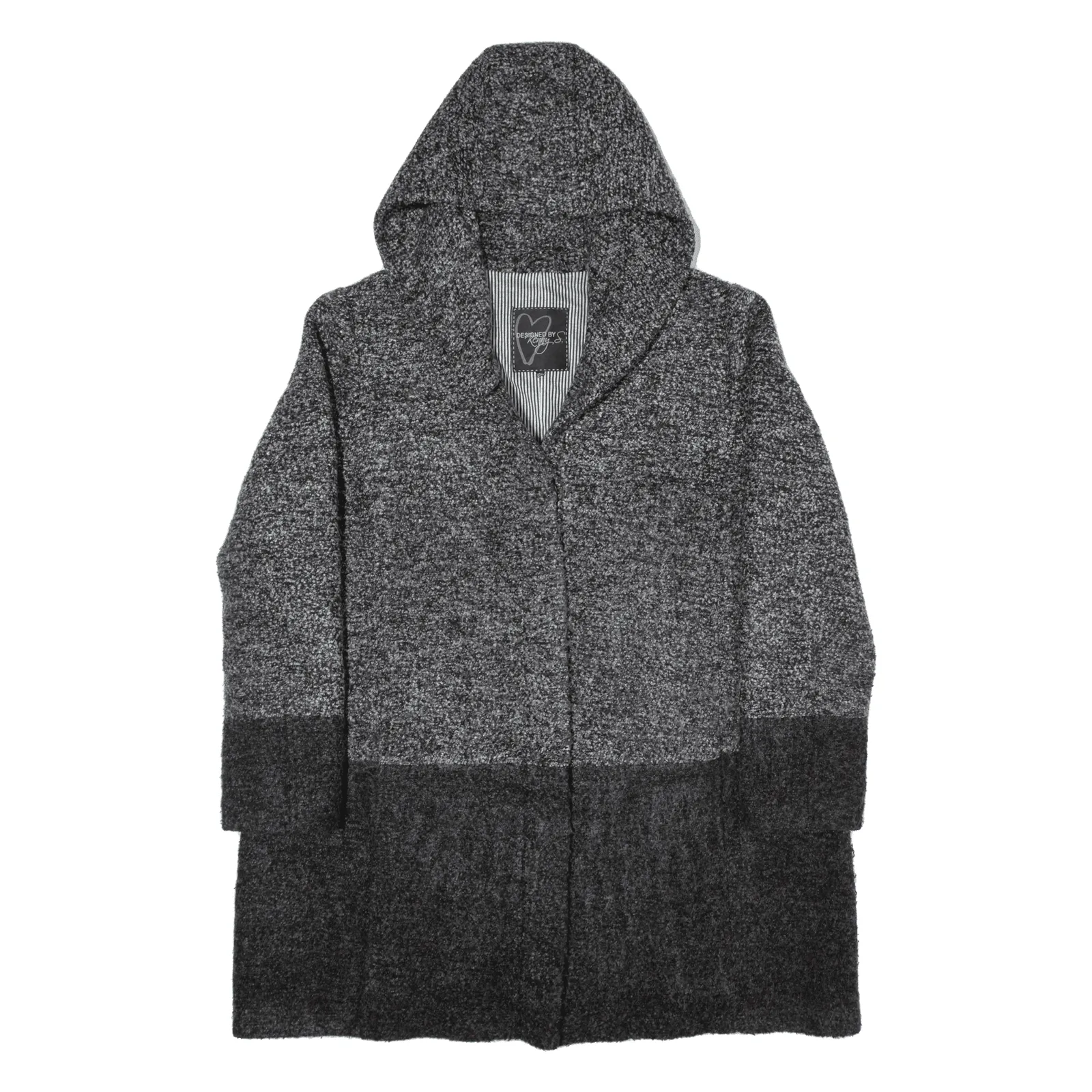 KENNY S Overcoat Gilet Grey Womens L