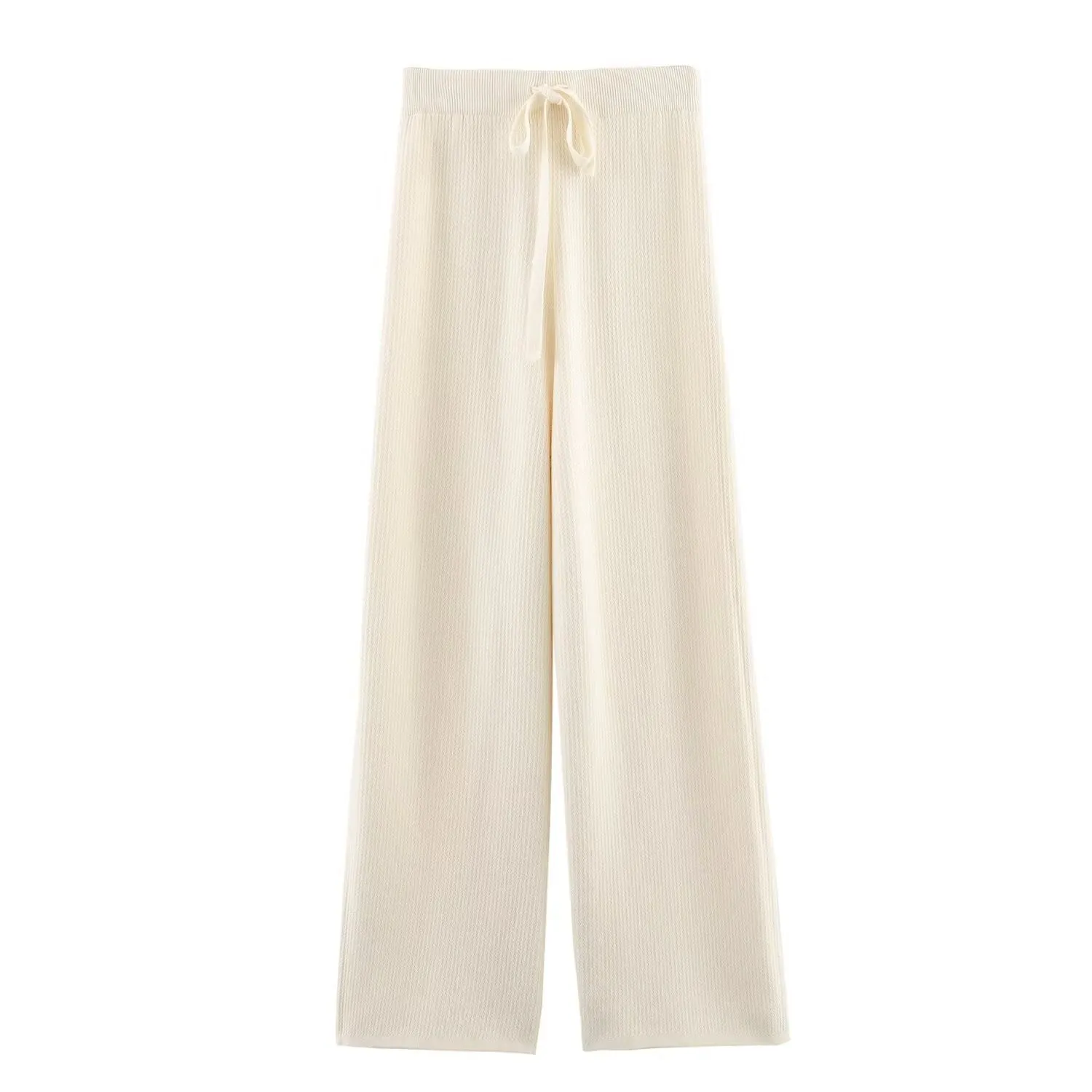 Knitted High Waist Sweatpants