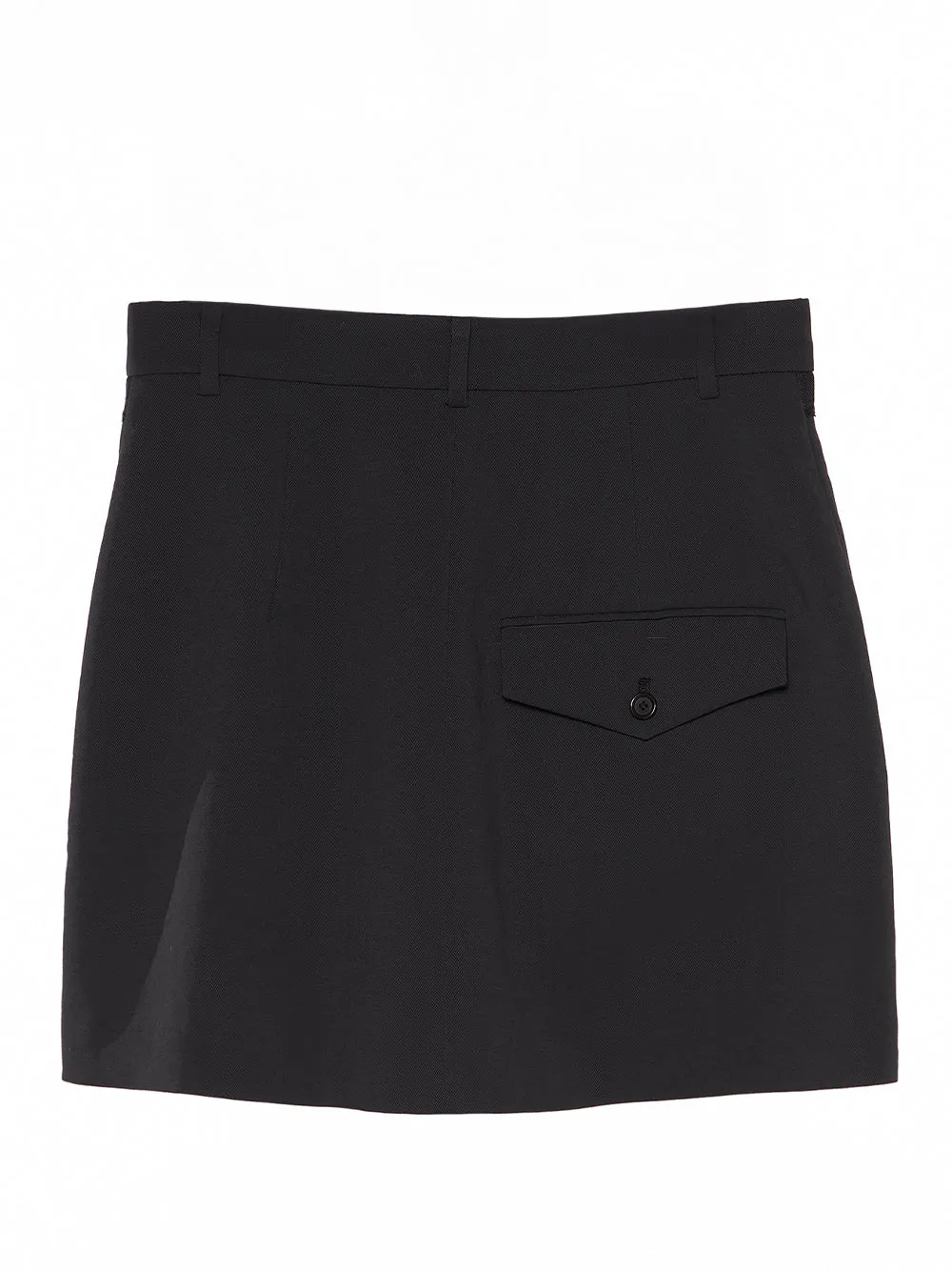 Lace Panty Layered Skorts (Black)
