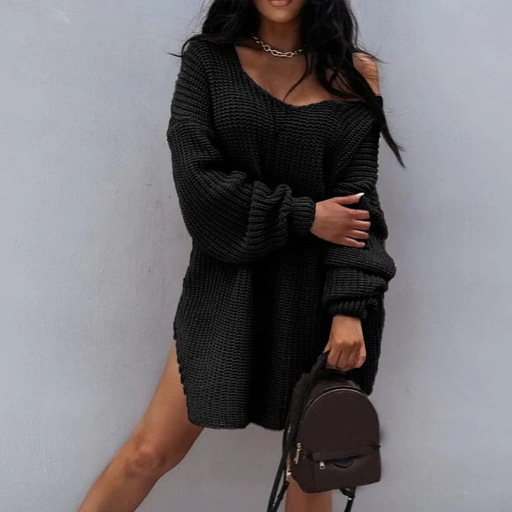 Laura Knitted Sweater Dress