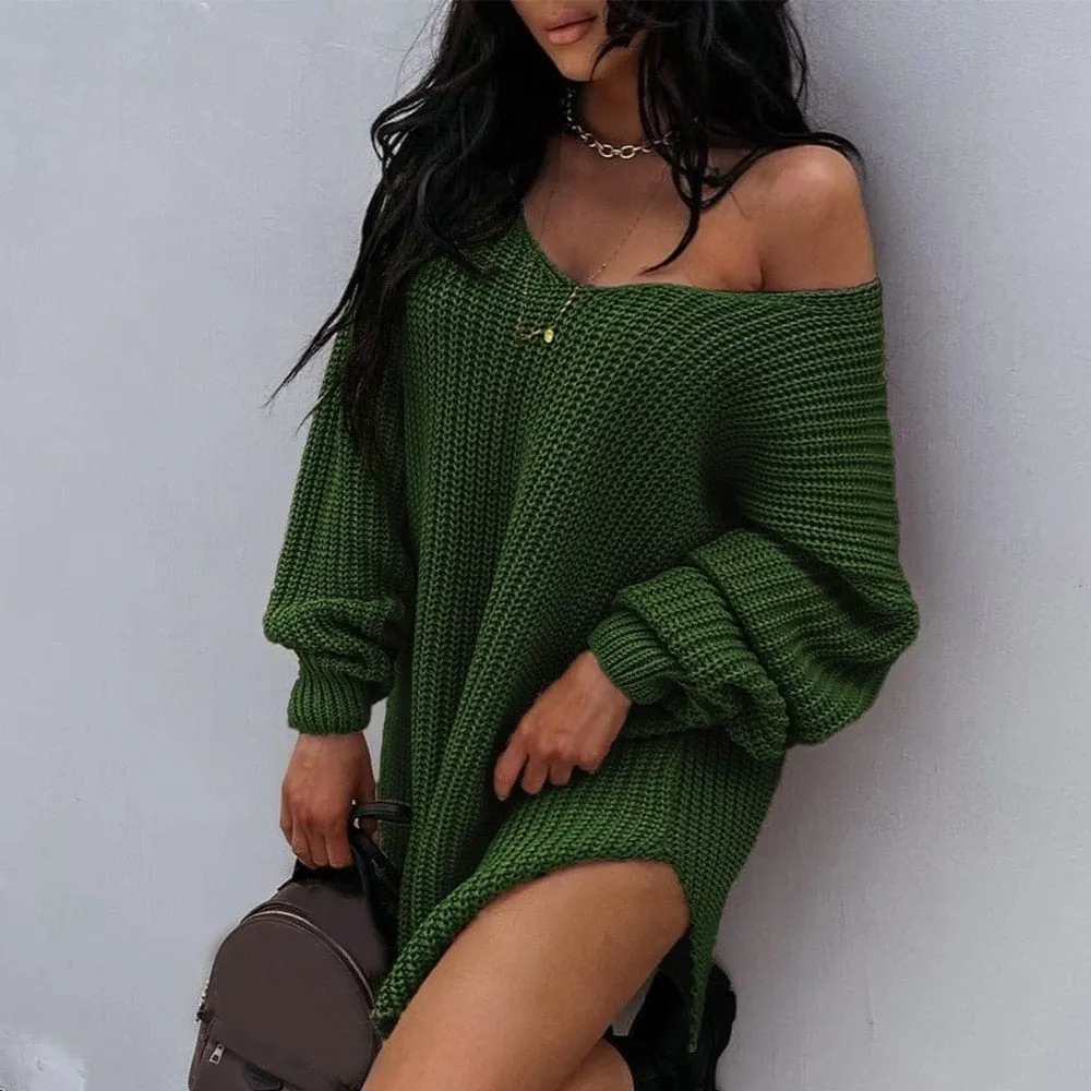 Laura Knitted Sweater Dress