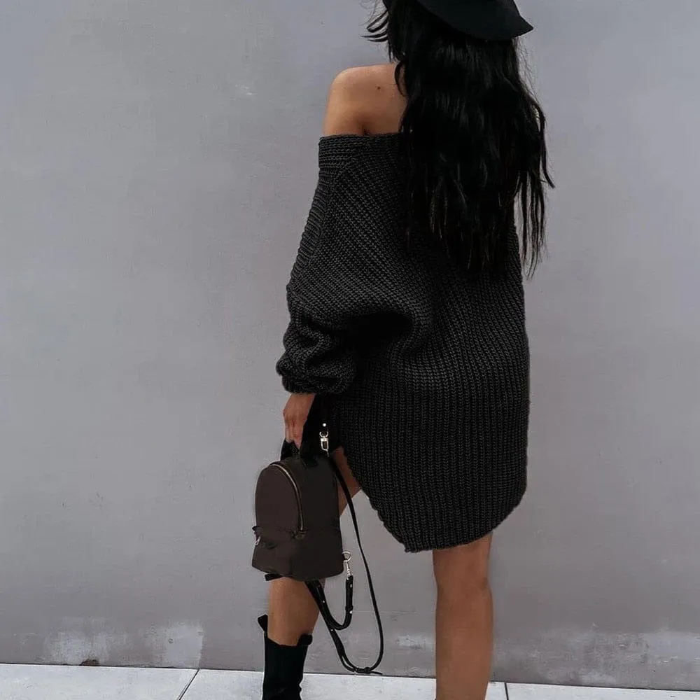 Laura Knitted Sweater Dress