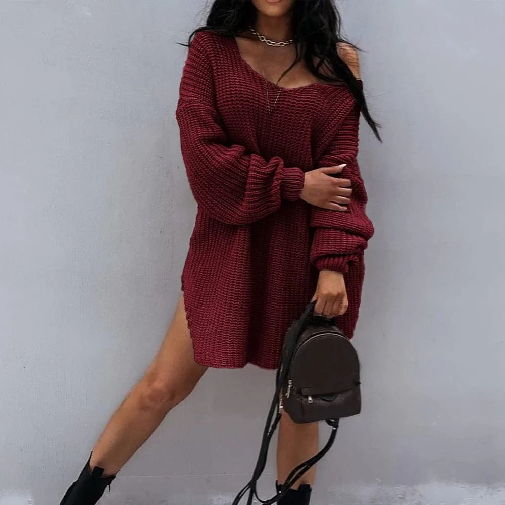 Laura Knitted Sweater Dress