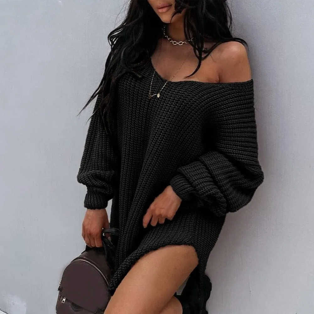 Laura Knitted Sweater Dress