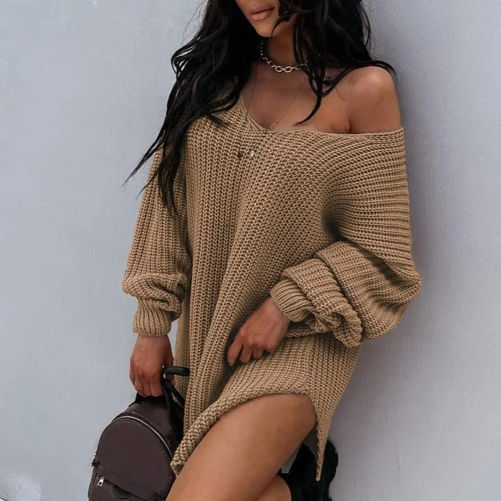 Laura Knitted Sweater Dress