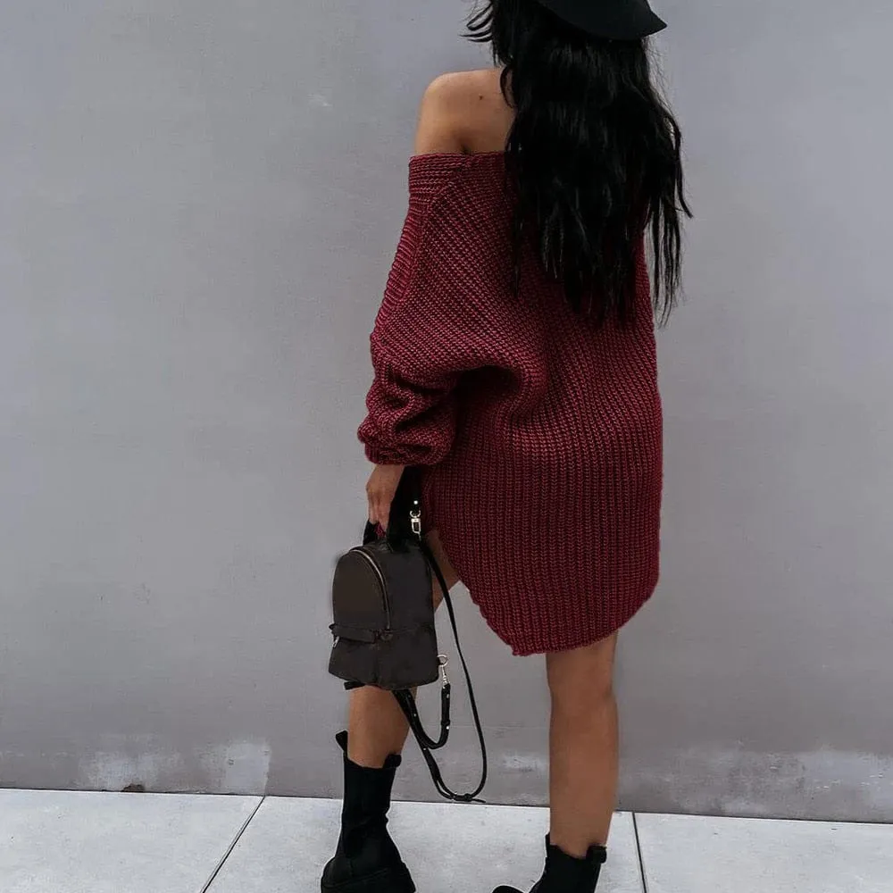 Laura Knitted Sweater Dress