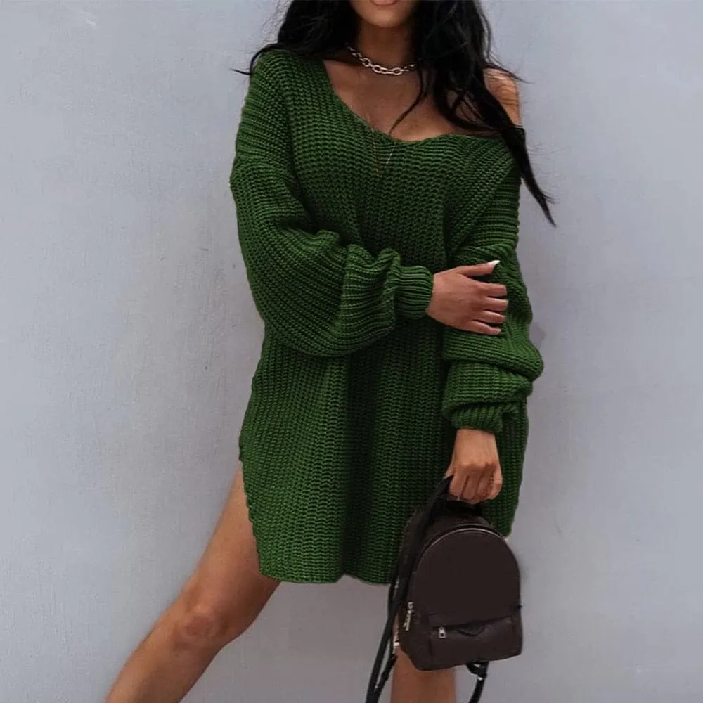 Laura Knitted Sweater Dress