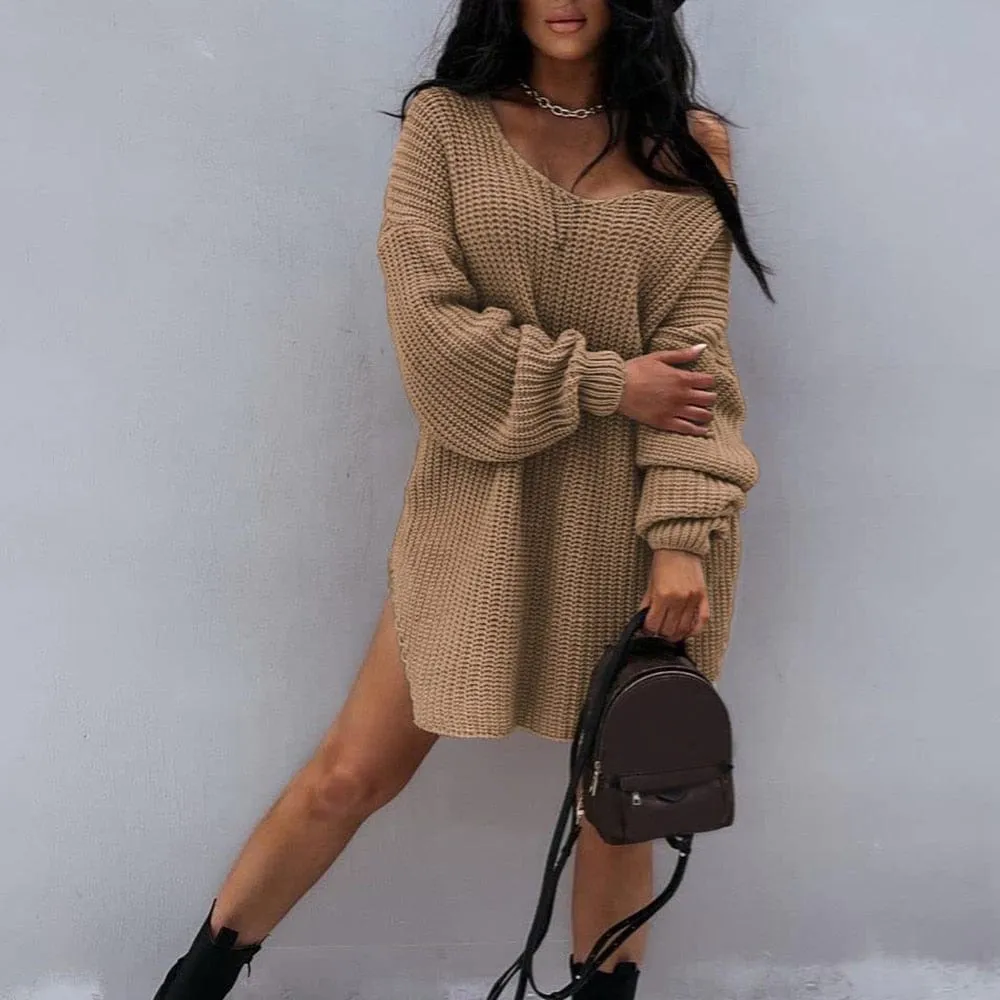 Laura Knitted Sweater Dress