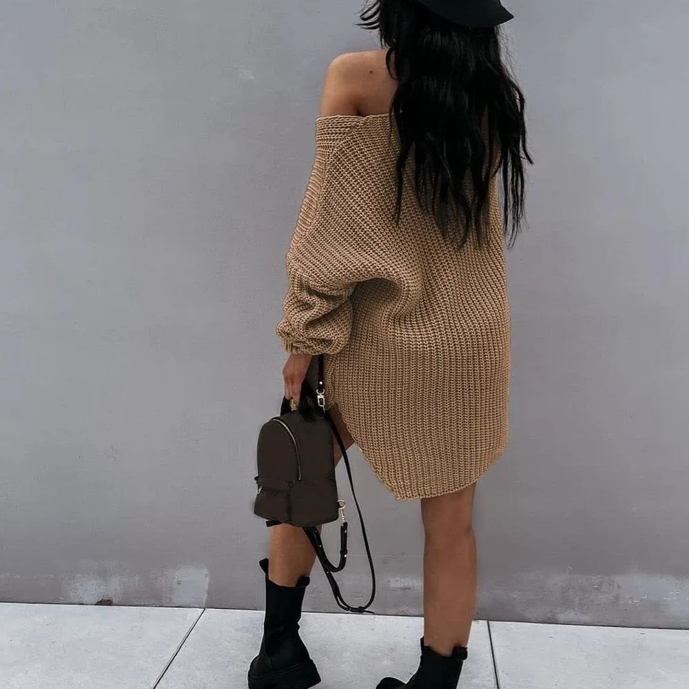 Laura Knitted Sweater Dress