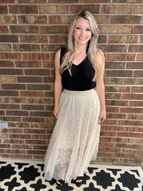 Layered In Lace Skirt