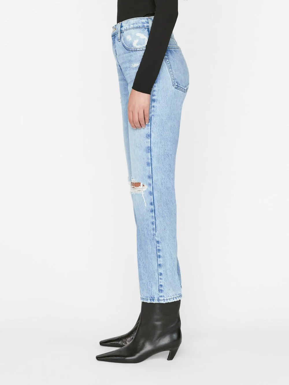 Le High 'N' Tight Crop Mini Boot -- Rossum Rips