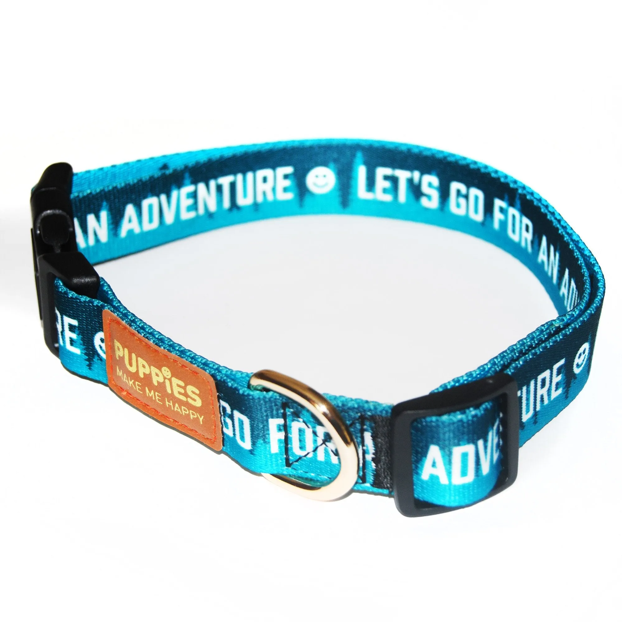 Let's Go for an Adventure | Dog Collar