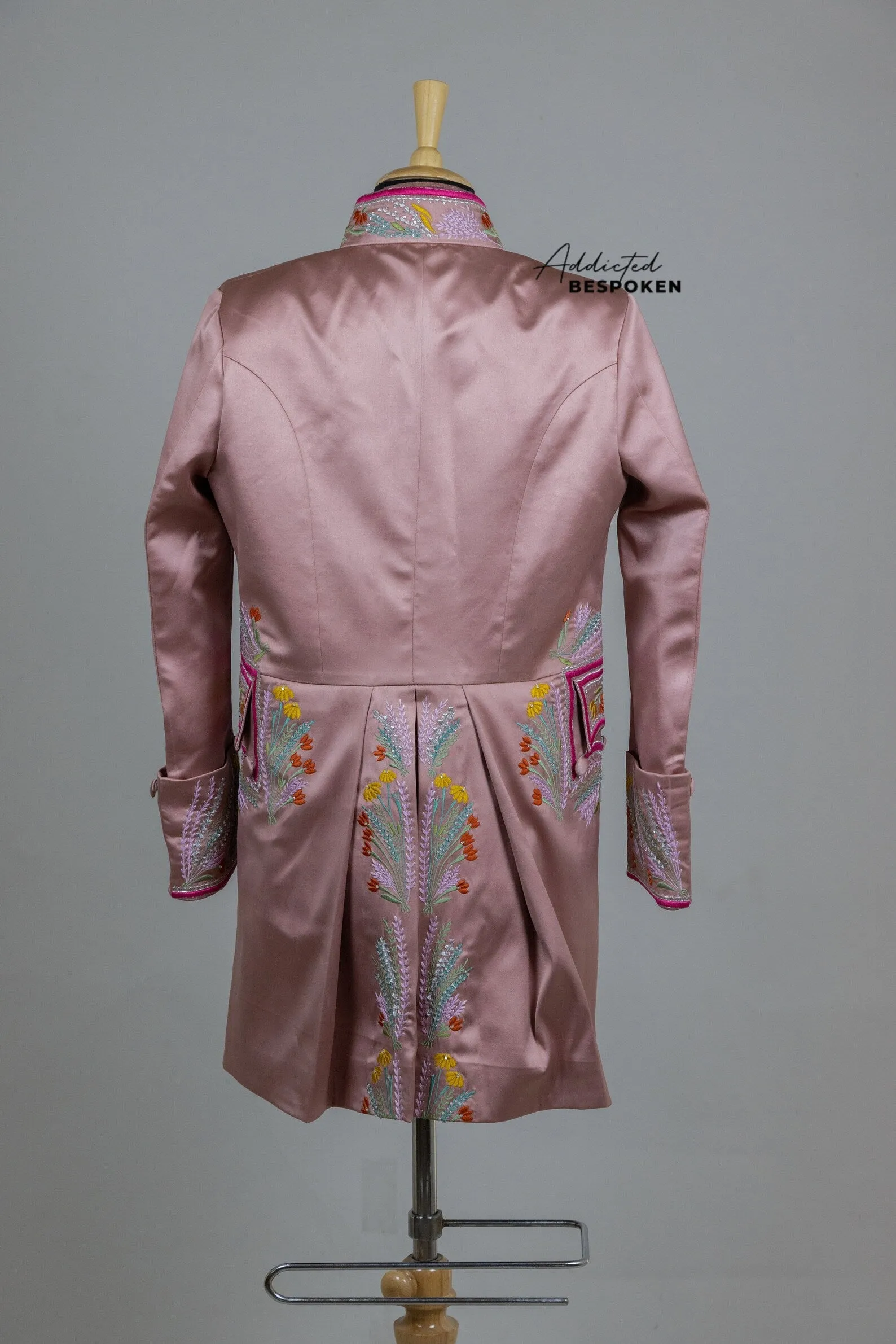 Luxurious Floral Couture Suit