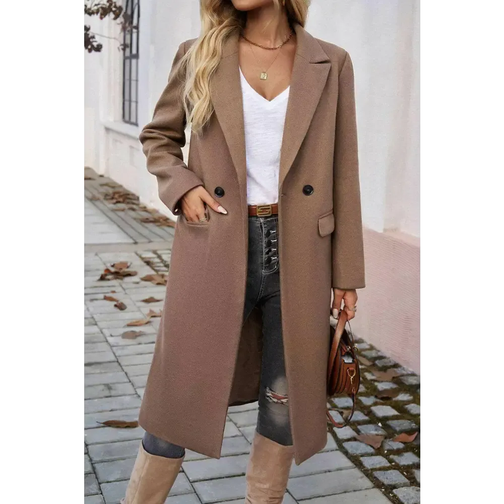 Luxury Fashion for Women with Timeless Designer Overcoat Elegance