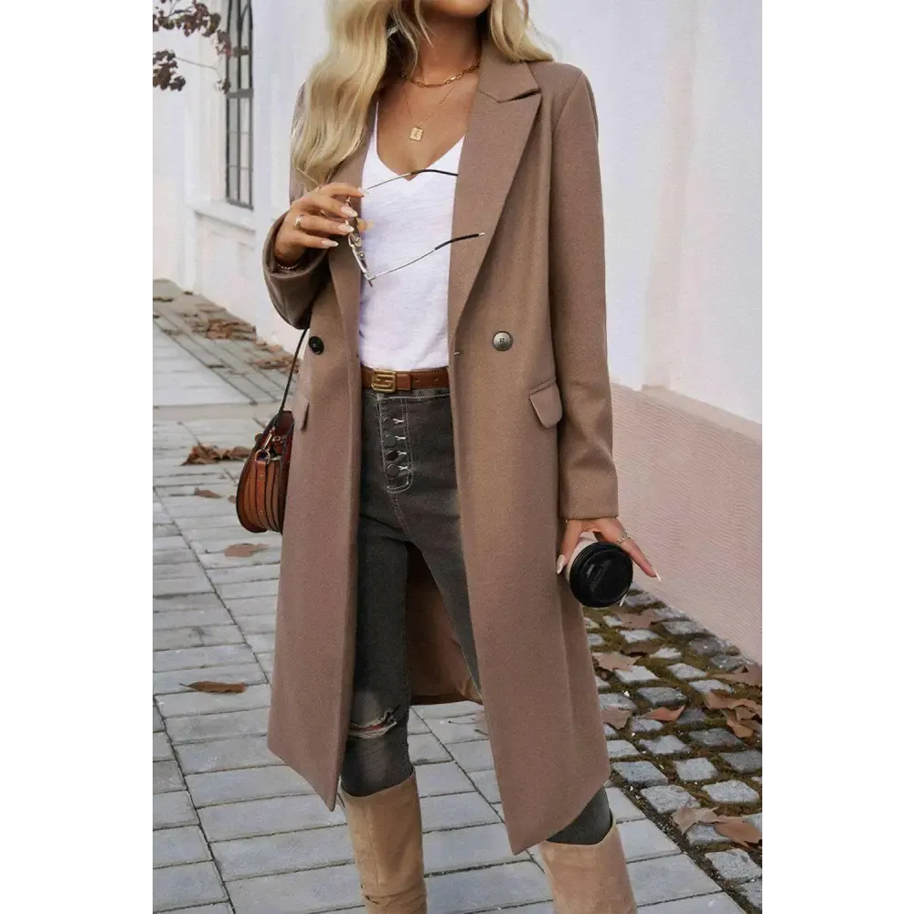 Luxury Fashion for Women with Timeless Designer Overcoat Elegance