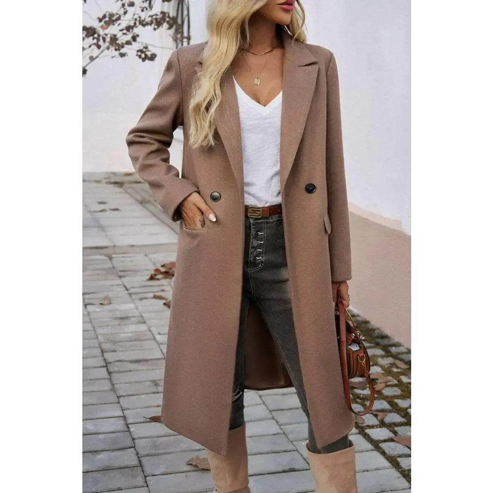 Luxury Fashion for Women with Timeless Designer Overcoat Elegance