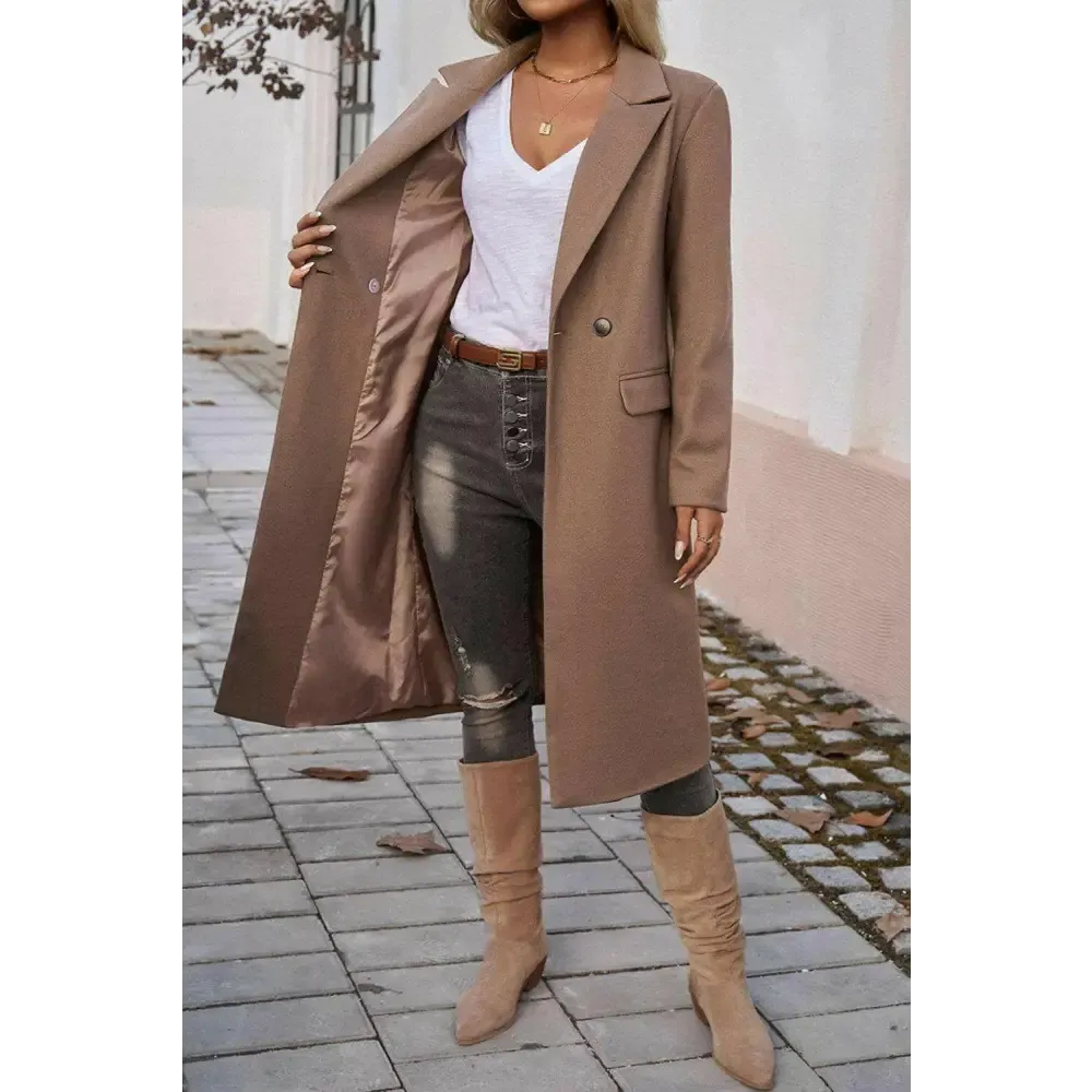Luxury Fashion for Women with Timeless Designer Overcoat Elegance