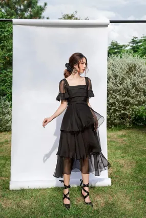 Lydia Layered Chiffon Dress