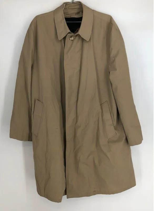 Manstyle Koratron Men's Tan All-Weather Overcoat
