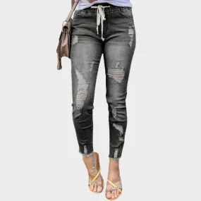 MAR- Mångsidiga skinny jeans i denim