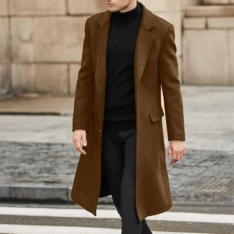 Matior™ | Luxe Men's Autumn Overcoat