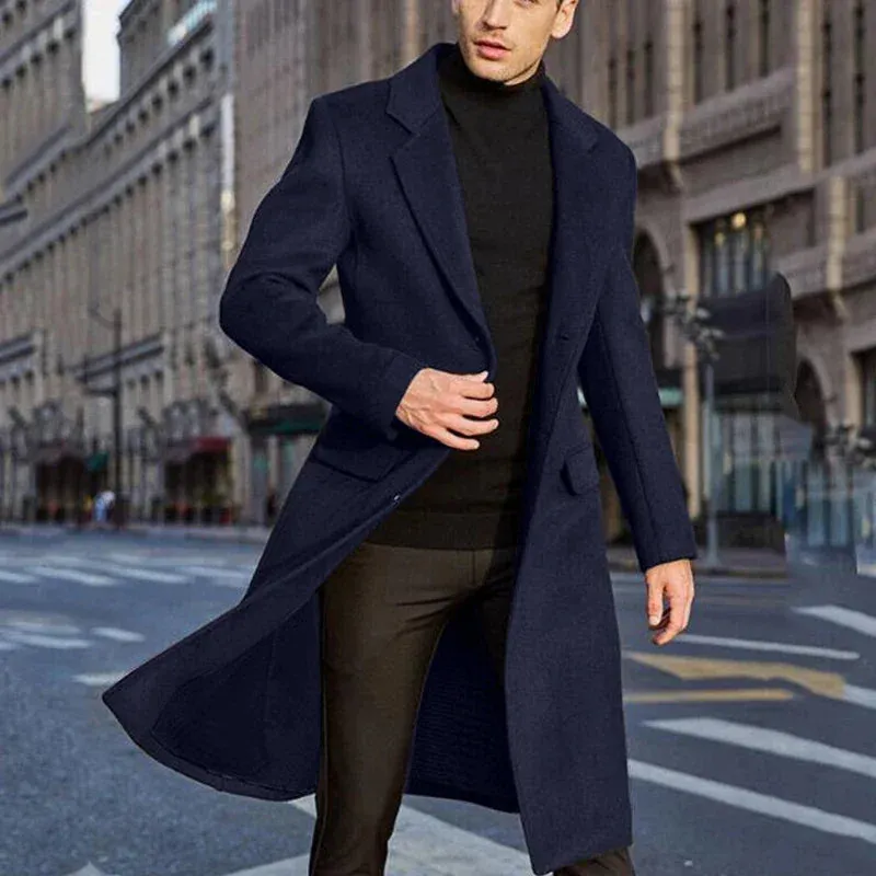 Matior™ | Luxe Men's Autumn Overcoat