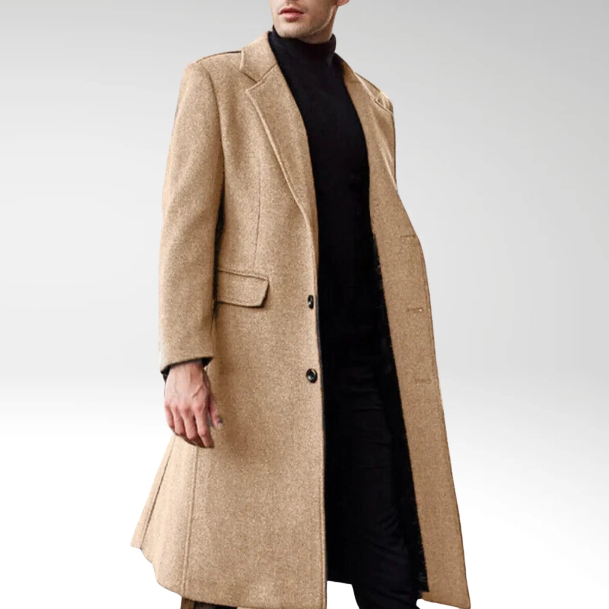 Matior™ | Luxe Men's Autumn Overcoat