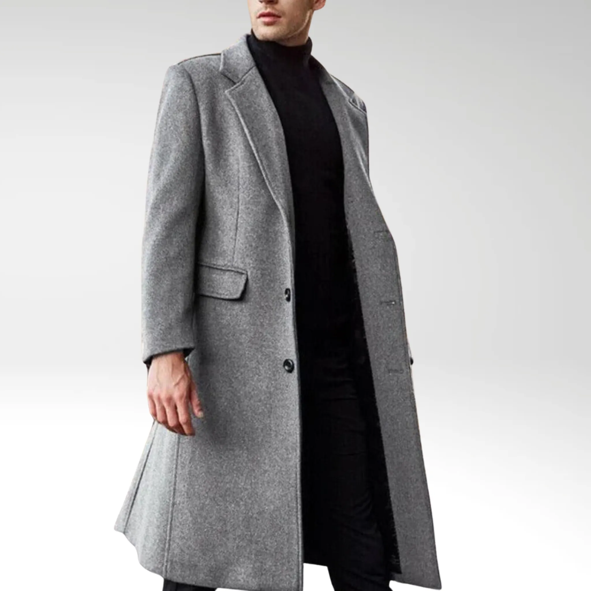 Matior™ | Luxe Men's Autumn Overcoat