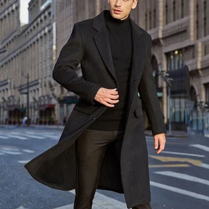 Matior™ | Luxe Men's Autumn Overcoat